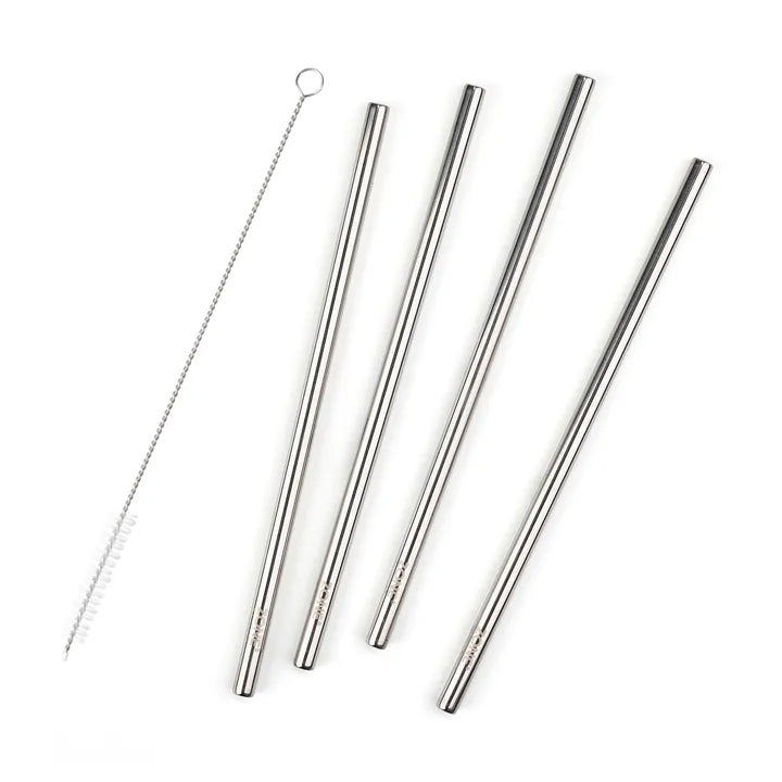 Rocks Steel Straws (4 pcs) by Zone Denmark