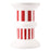 Tivoli Funfair Vase by Normann Copenhagen - Lollipop Red