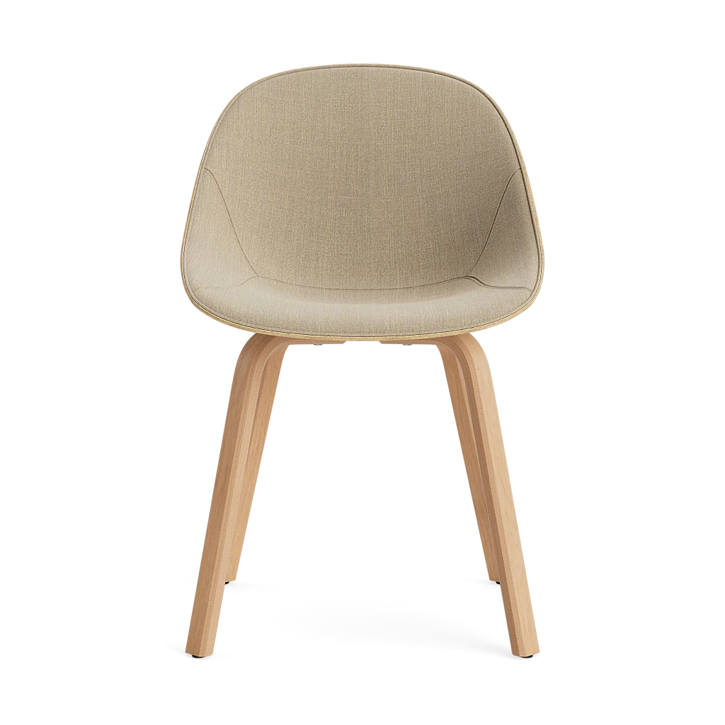 Mat Chair Front Upholstery Wood by Normann Copenhagen