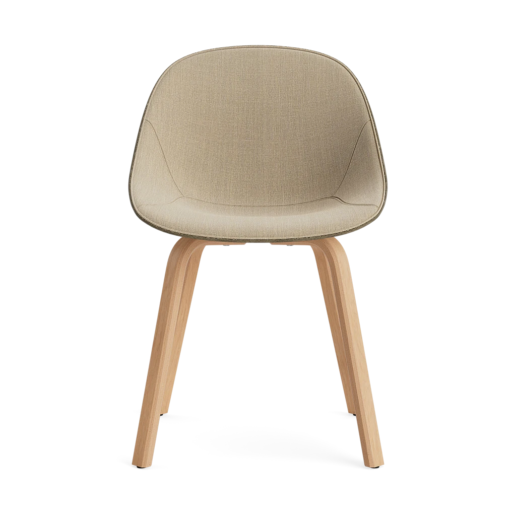 Mat Chair Front Upholstery Wood by Normann Copenhagen