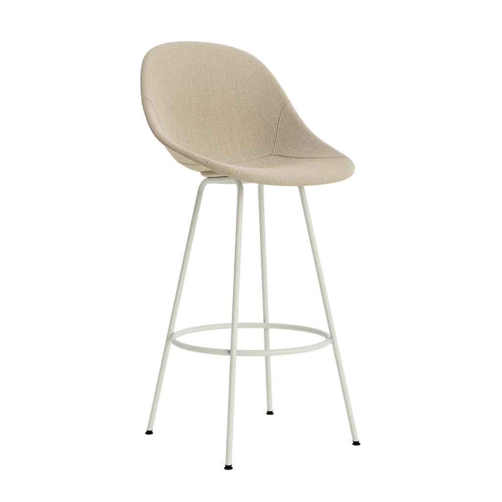 Mat Bar Chair 75 cm Full Upholstery Steel by Normann Copenhagen