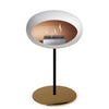 Le Feu Steel Low Dome - White by Le Feu