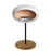 Le Feu Steel Low Dome - White by Le Feu