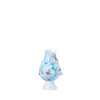 Titania Candle Holder, Light Blue, H: 4.5" by Bjørn Wiinblad