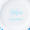 Titania Candle Holder, Light Blue, H: 4.5" by Bjørn Wiinblad