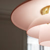 PH 3½-3 Pale Rose Brass Pendant by Louis Poulsen