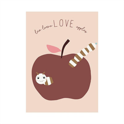 Love Apples Poster by OYOY