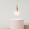 PH 3/3 Pale Rose Pendant by Louis Poulsen