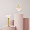 PH 2/1 Pale Rose Brass Table Lamp by Louis Poulsen