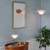 PH 3½-3 Pale Rose Brass Pendant by Louis Poulsen