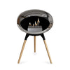 Le Feu Ground Low Dome - Chromed Silver by Le Feu
