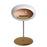 Le Feu Steel Low Dome - White by Le Feu