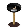 Le Feu Steel Low Dome - Black by Le Feu