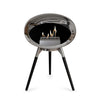 Le Feu Ground Low Dome - Chromed Silver by Le Feu