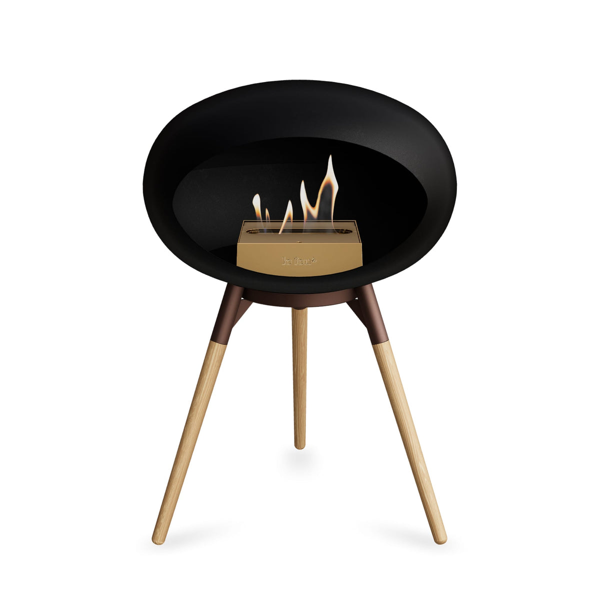 Le Feu Ground Low Dome - Black by Le Feu
