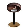 Le Feu Steel Low Dome - Mocca by Le Feu