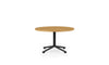Lunar Coffee Table Aluminum H40 Ø70 Wood by Normann Copenhagen