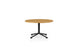 Lunar Coffee Table Aluminum H40 Ø70 Wood by Normann Copenhagen
