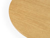 Lunar Coffee Table Aluminum H40 Ø70 Wood by Normann Copenhagen