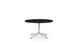 Lunar Coffee Table Aluminum H40 Ø70 Wood by Normann Copenhagen