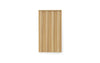 Rib Wall Cabinet by Normann Copenhagen in oak wood, modern storage unit with ribbed design for wall mounting.