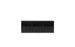 Rib Sideboard Low Hybrid by Normann Copenhagen in soft black, modern storage unit with ribbed design and sleek finish.