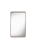 Adnet Wall Mirror - Rectangular by Gubi