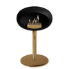 Le Feu Steel Low Dome - Black by Le Feu