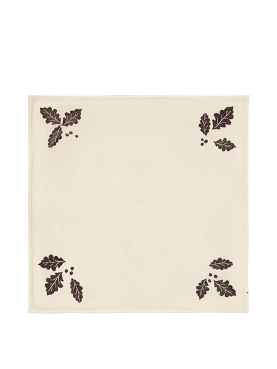 Oak Christmas Tree Blanket - Square by Ferm Living