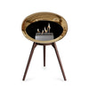 Le Feu Ground Low Dome - Chromed Rose Gold by Le Feu