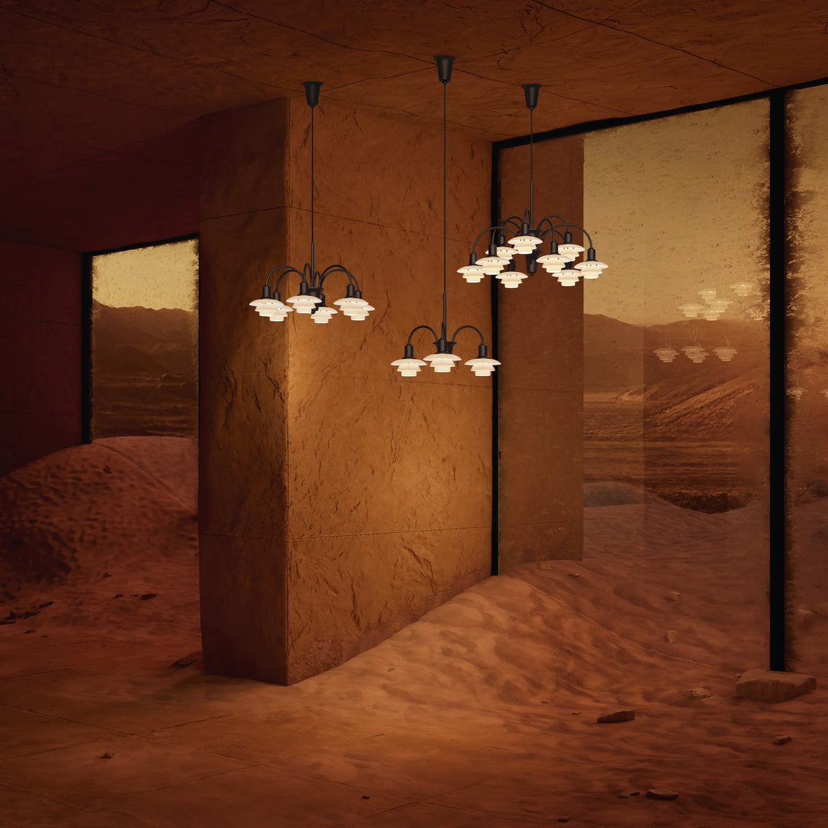 PH 1/1 Chandelier Centenary Edition by Louis Poulsen