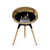 Le Feu Ground Low Dome - Chromed Rose Gold by Le Feu