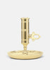 Skultuna Office Candle Holder in metal with a sleek, modern design, perfect for elegant desk or office decor accessories.