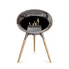 Le Feu Ground Low Dome - Chromed Silver by Le Feu