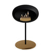 Le Feu Steel Low Dome - Black by Le Feu