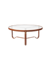 Adnet Coffee Table - Circular by Gubi