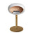 Le Feu Steel Low Dome - White by Le Feu