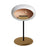 Le Feu Steel Low Dome - White by Le Feu