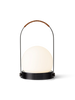 Carrie Portable Lamp Leather Handle by Audo Copenhagen