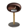 Le Feu Steel Low Dome - Mocca by Le Feu