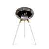 Le Feu Ground High Dome - Chromed Silver Gold by Le Feu
