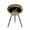 Le Feu Ground Low Dome - Chromed Rose Gold by Le Feu