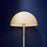 Louis Poulsen Panthella Floor lamp with white curved shade and slender base, designed for modern lighting decor.