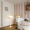 Louis Poulsen Panthella Floor lamp with white dome-shaped shade and slender stand, designed for stylish indoor lighting.