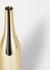 Skultuna Via Fondazza Vase, elegant metal accessories with a sleek design, displayed in a home setting.