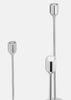 Silver plated Nattlight candlestick by Skultuna, featuring a sleek, modern design with a polished finish.