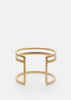 Skultuna Apart Cuff accessory featuring sleek metallic design and smooth finish, close-up of the stylish jewelry piece.