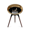Le Feu Ground Low Dome - Chromed Rose Gold by Le Feu