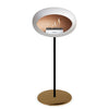 Le Feu Steel High Dome - White by Le Feu