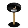 Le Feu Steel Low Dome - Black by Le Feu